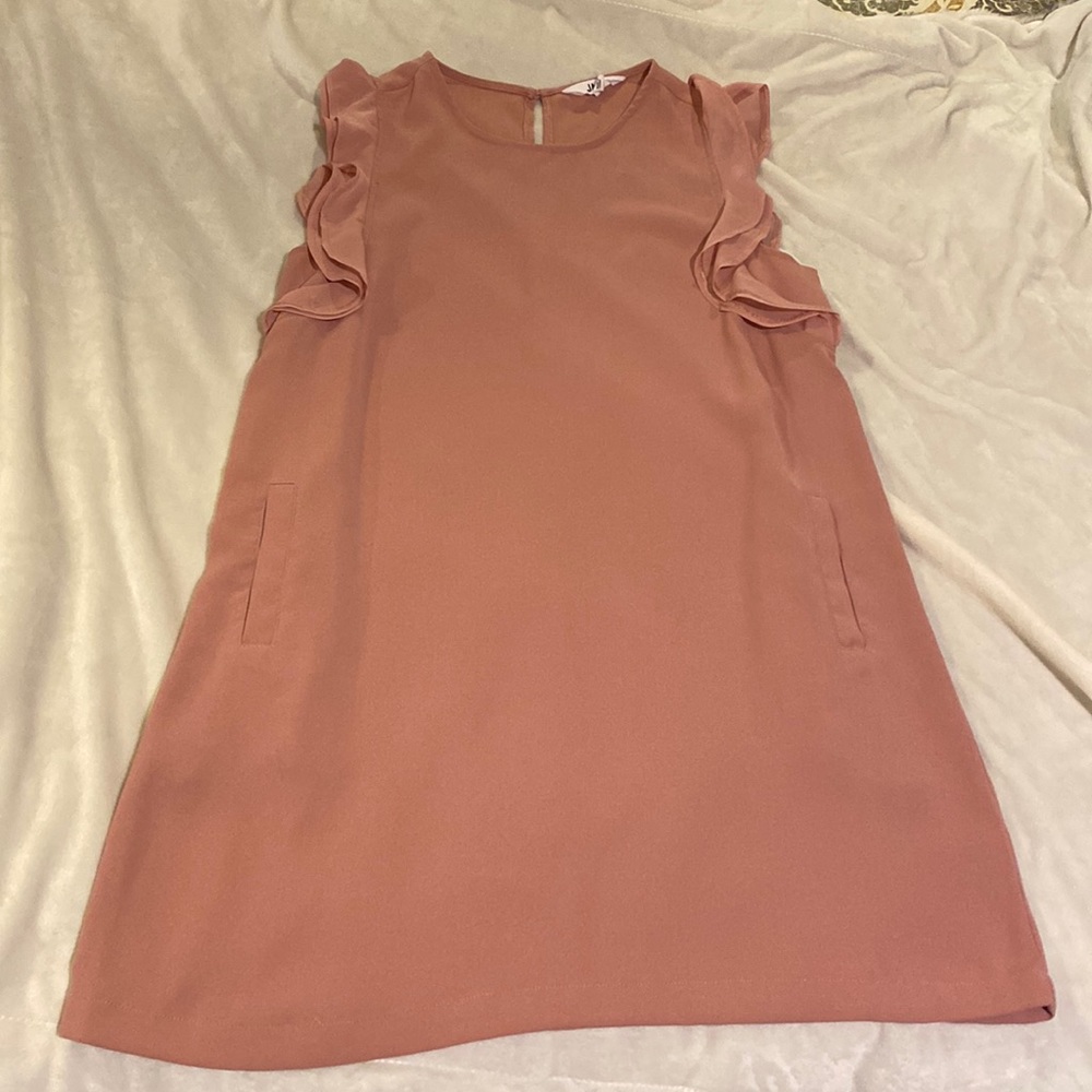 Womens size medium blush dress